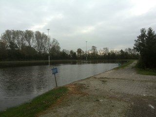 skeelerbaan onder water